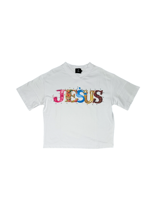 Jesus White Tee