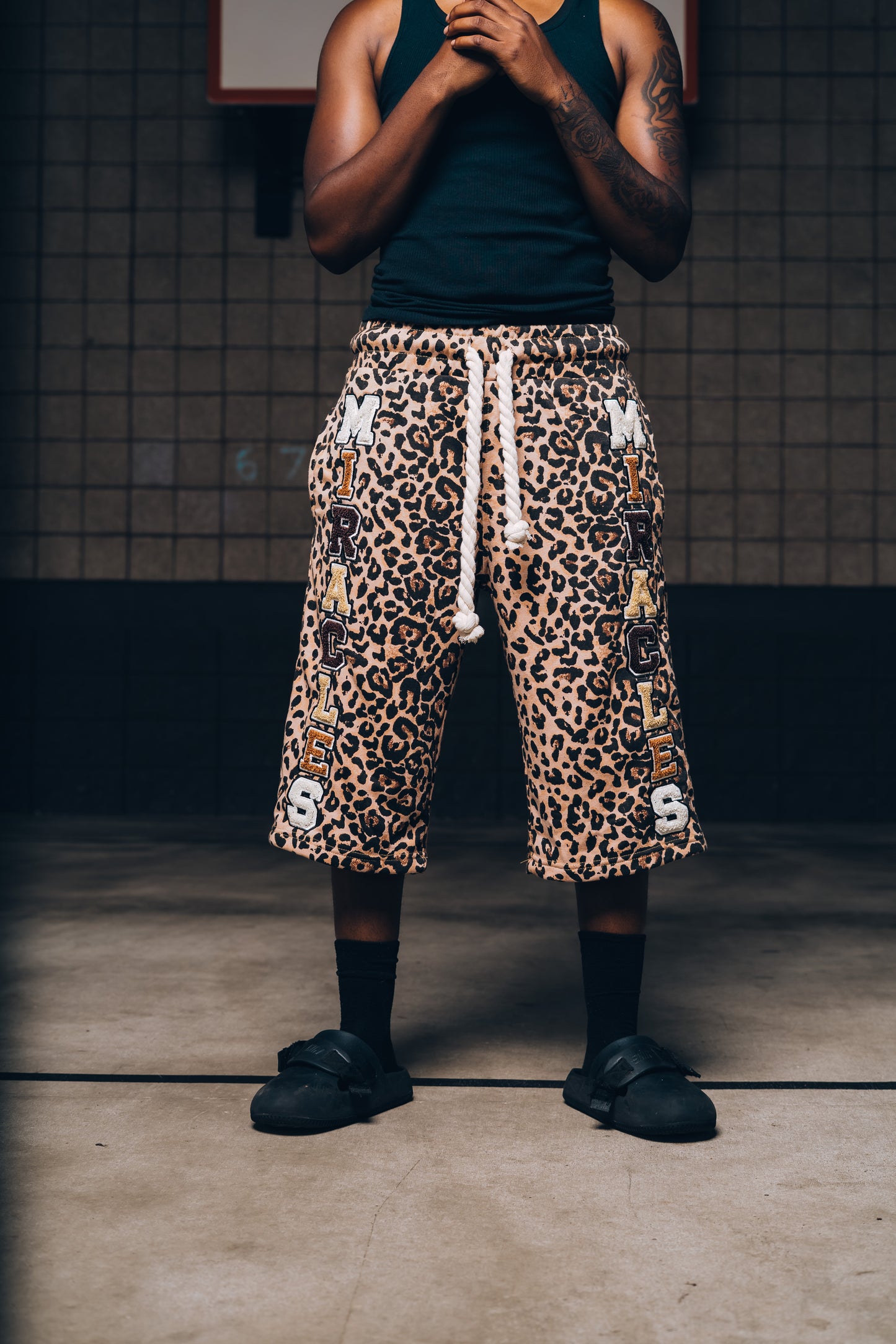 Leopard Miracles 3/4 Shorts