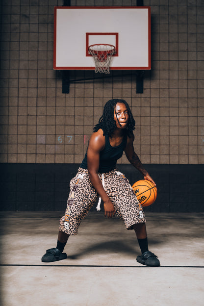 Leopard Miracles 3/4 Shorts