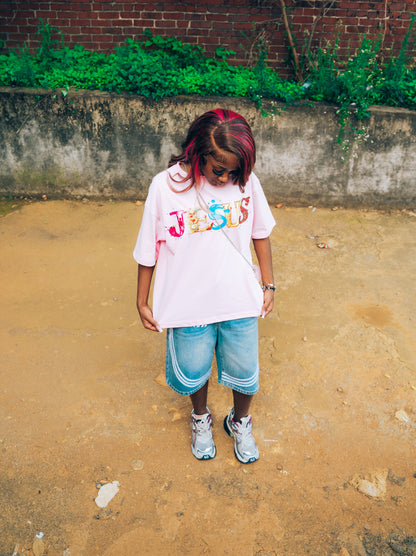 J.I.N.A.T Tee Pink