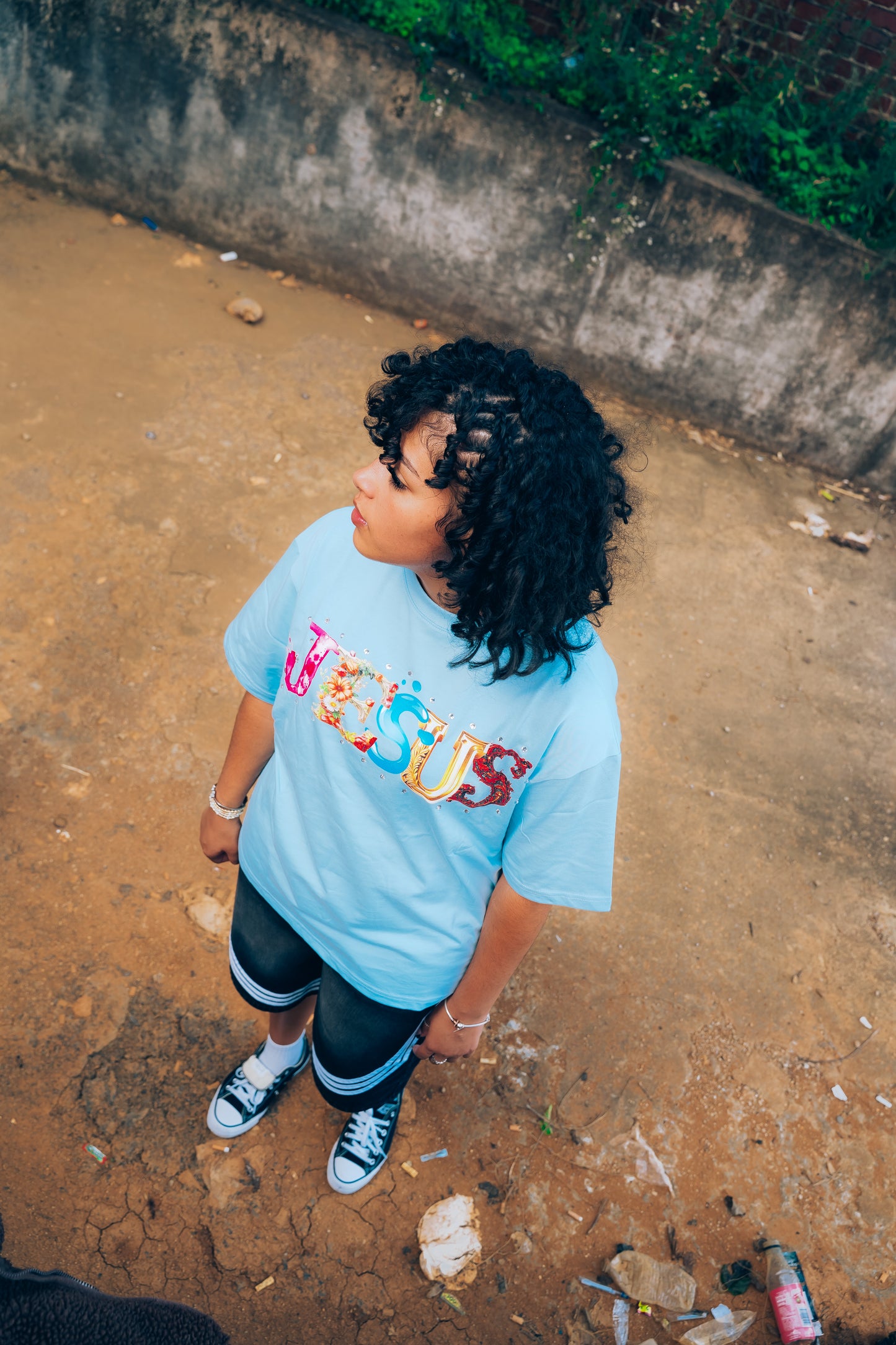 J.I.N.A.T Tee Blue