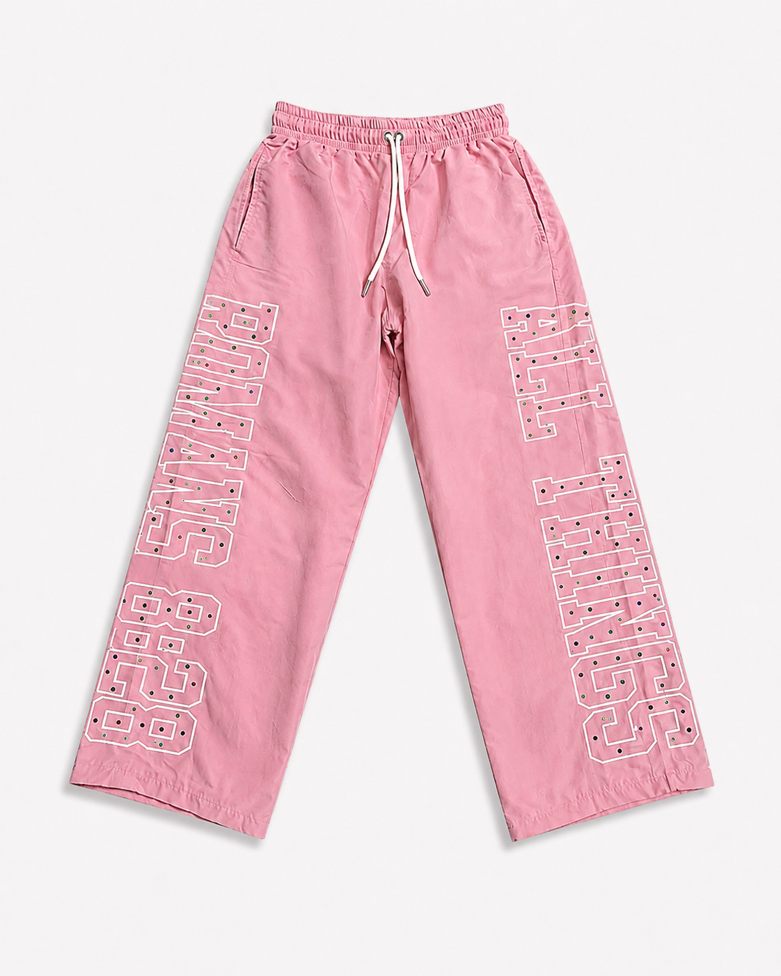 All Things Nylon Pants Pink