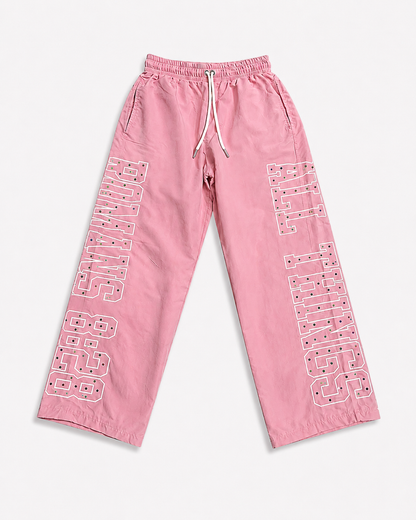 All Things Nylon Pants Pink