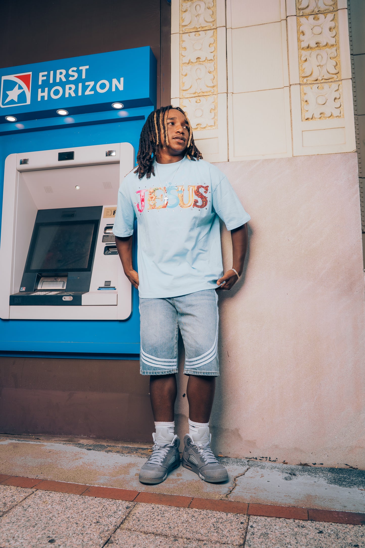 J.I.N.A.T Tee Blue