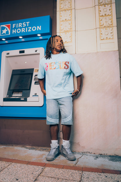 J.I.N.A.T Tee Blue