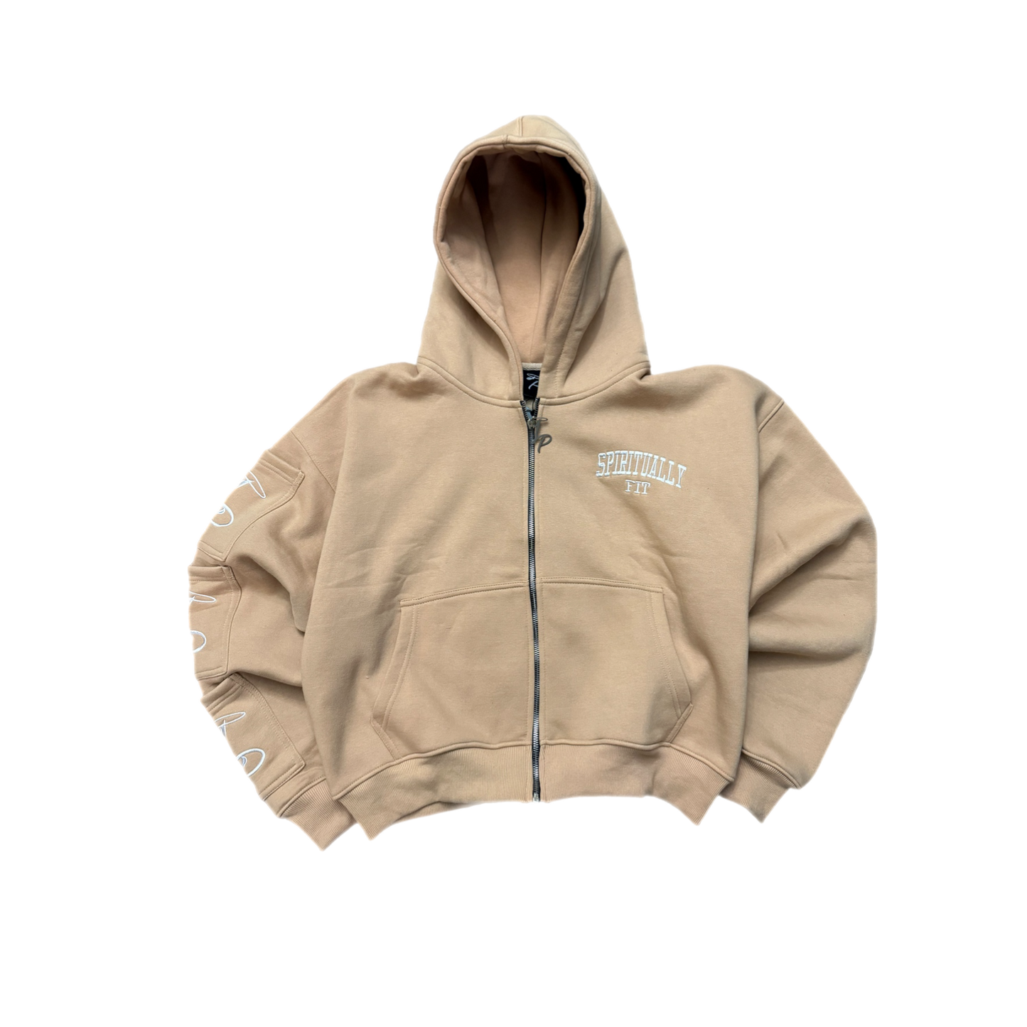 Wafer Spiritually Fit 3 Pocket Zip Up