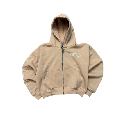 Wafer Spiritually Fit 3 Pocket Zip Up