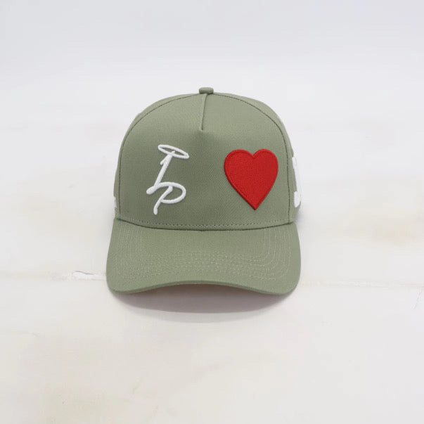 Olive I LOVE JESUS Snapback