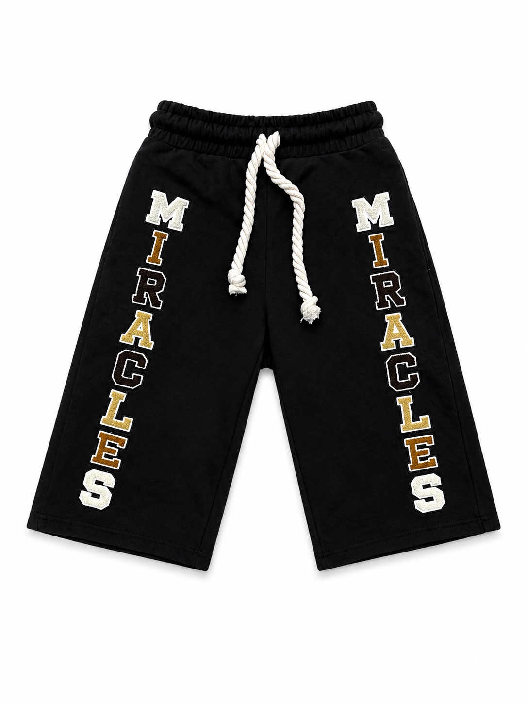 Black Miracles 3/4 Shorts
