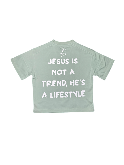 3 Panel Jesus Sage Tee