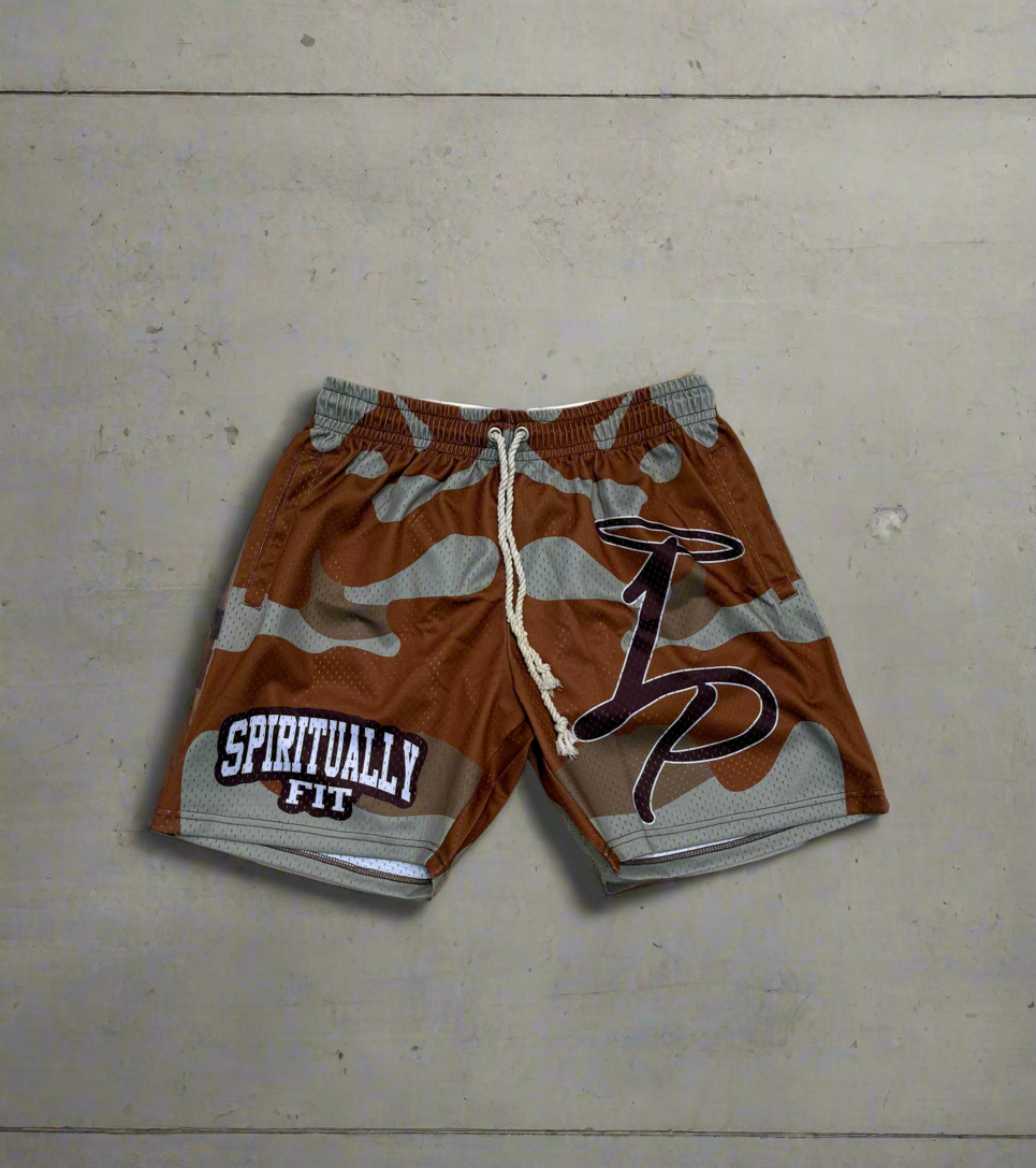 Armor Camo Mesh Shorts