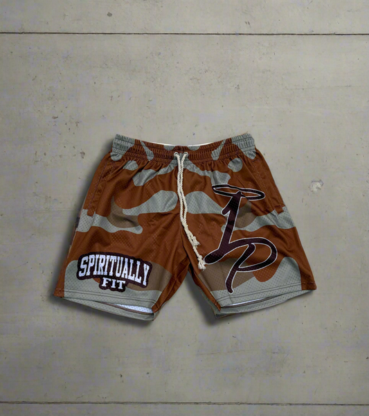 Armor Camo Mesh Shorts