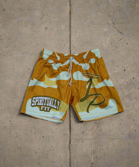 Desert Praise Camo Mesh Shorts