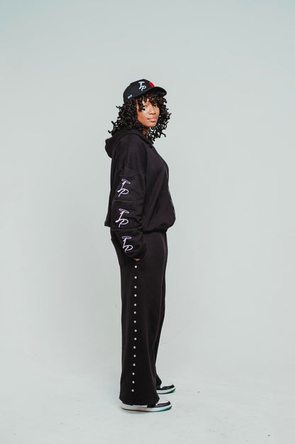 Spiritually Fit Rhinestone Sweats